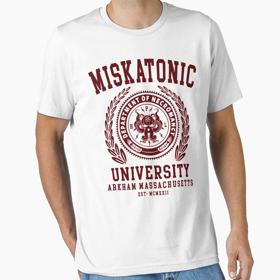CTHULU AND LOVECRAFT - MISKATONIC UNIVERSITY by ShirtWreck