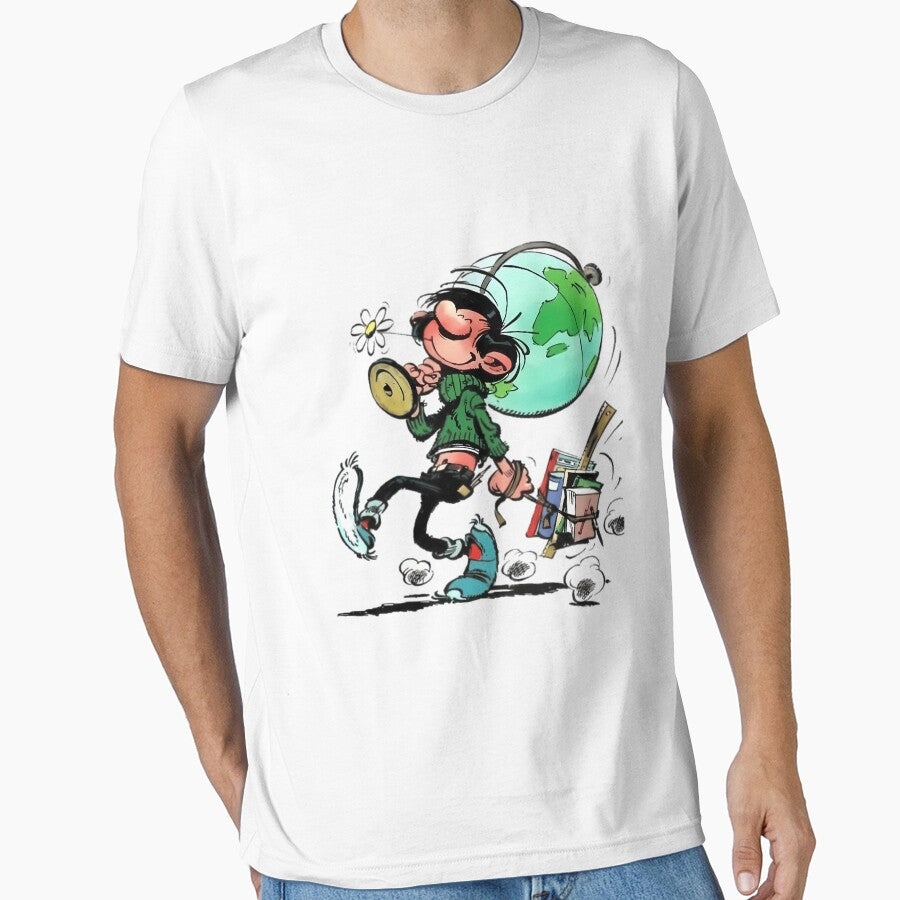 Gaston Lagaffe Kid Cartoon by MEDI SHOP