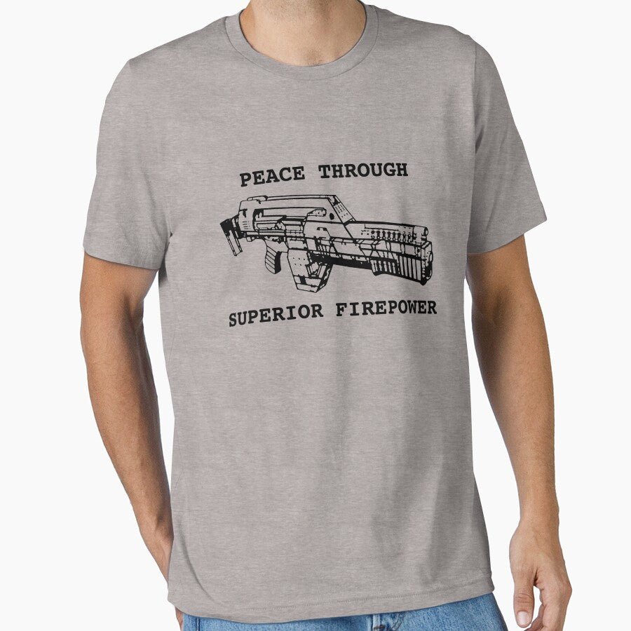 Peace Through Superior Firepower by Jeff Clark