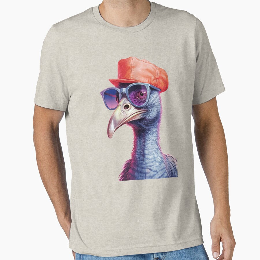 Cassowary / Australian. Bird with cap by Toms Tee