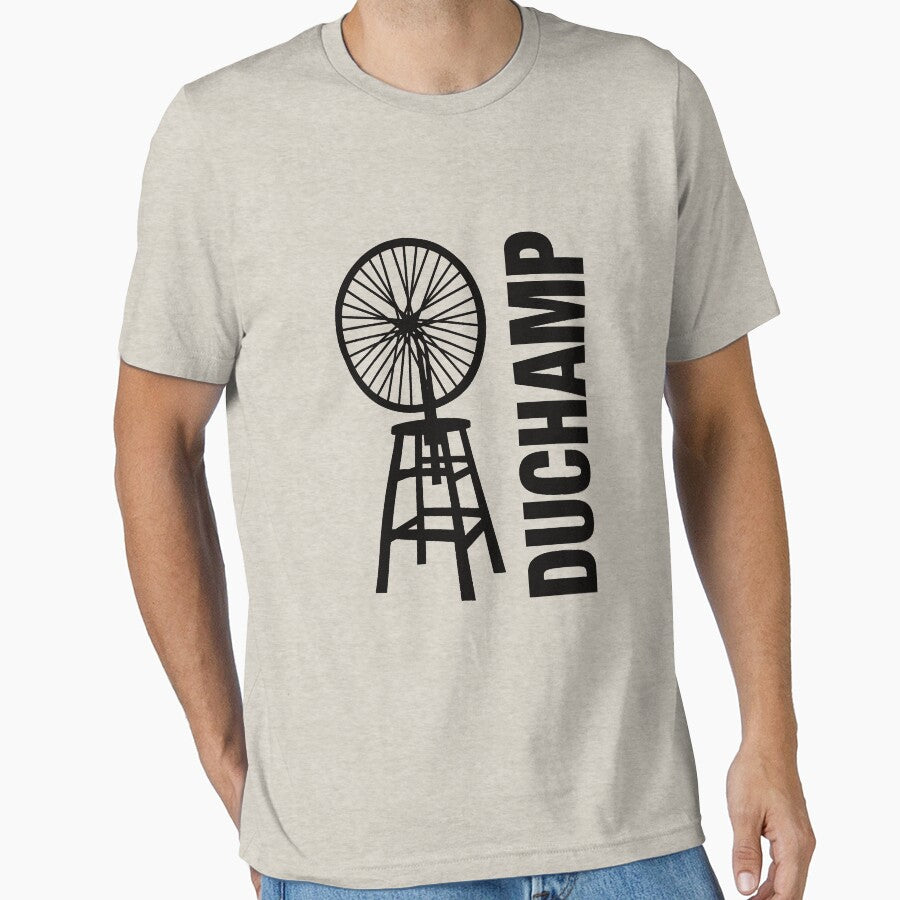 Marcel Duchamp's Bicycle Wheel Sculpture by lavenderochre