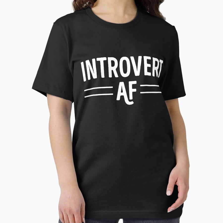 Introvert AF Funny Humor Sarcastic Antisocial Pessimist by Buyeseoshop