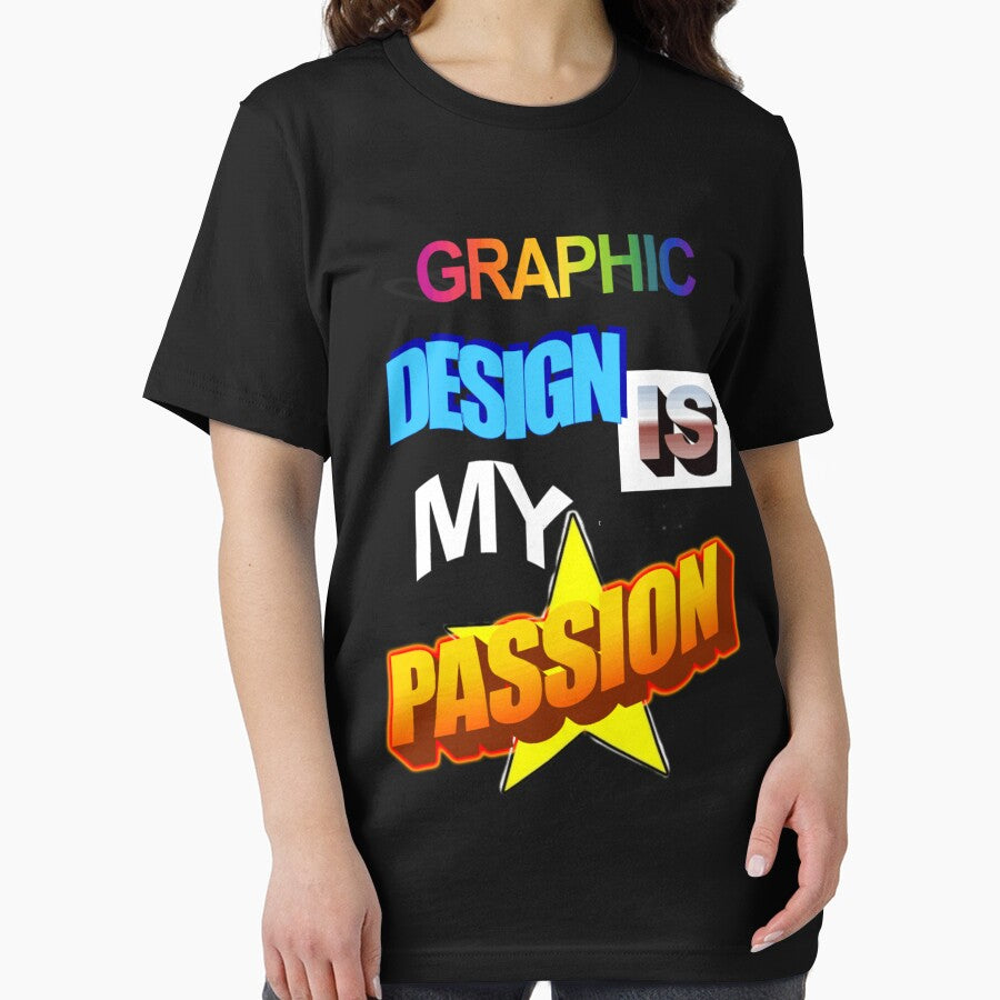 Graphic Design Is My Passion WordArt Pun Meme Classic by srdjansoterar