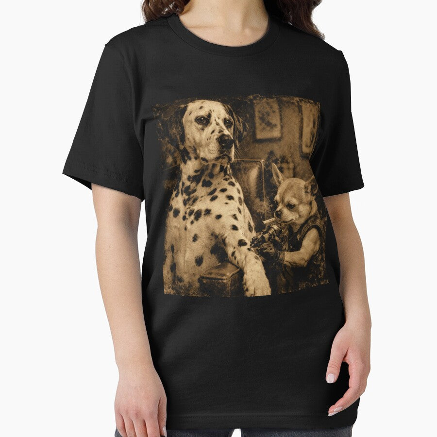 Vintage Dog Smoking Tattoo Funny Meme by will freed18