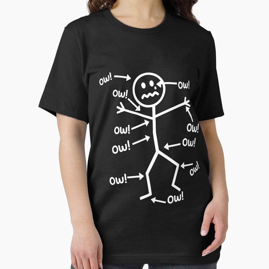 Ow Stick Figure by culturecute