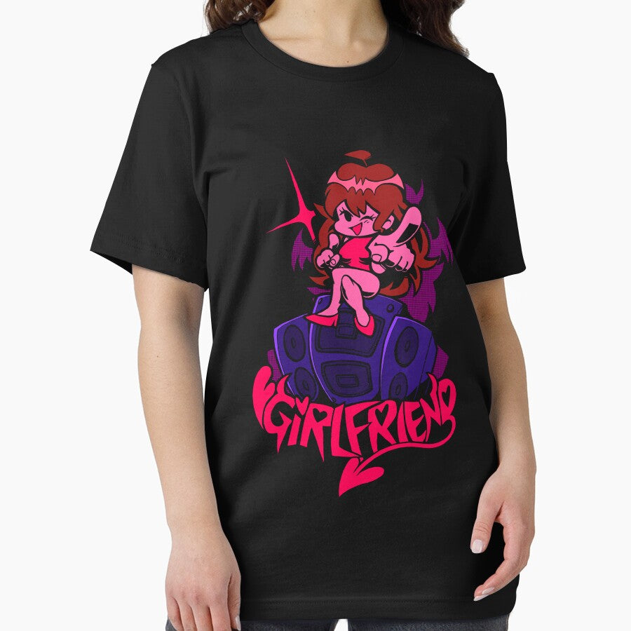 Girlfriend <3 (Friday Night Funkin) FNF T-Shirt by coolartdotcom
