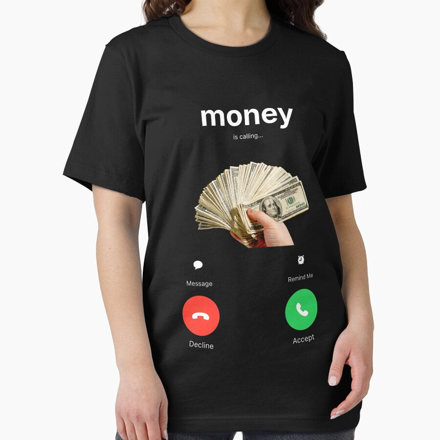 money is calling: meme gift, funny gag gift by revolsrawrats