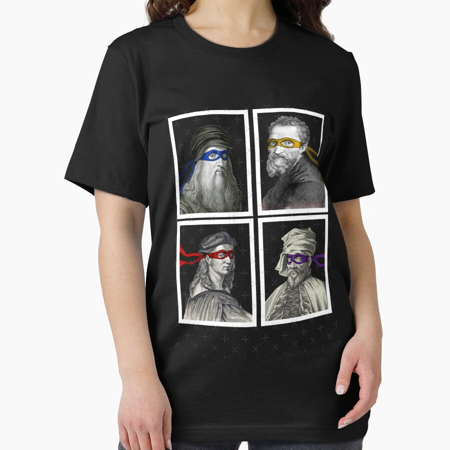 Ninja Artists Leonardo Donatello Raphael Michelangelo Parody Renaissance TMNTeonardo Donatello Rapha by AUTBLANTON