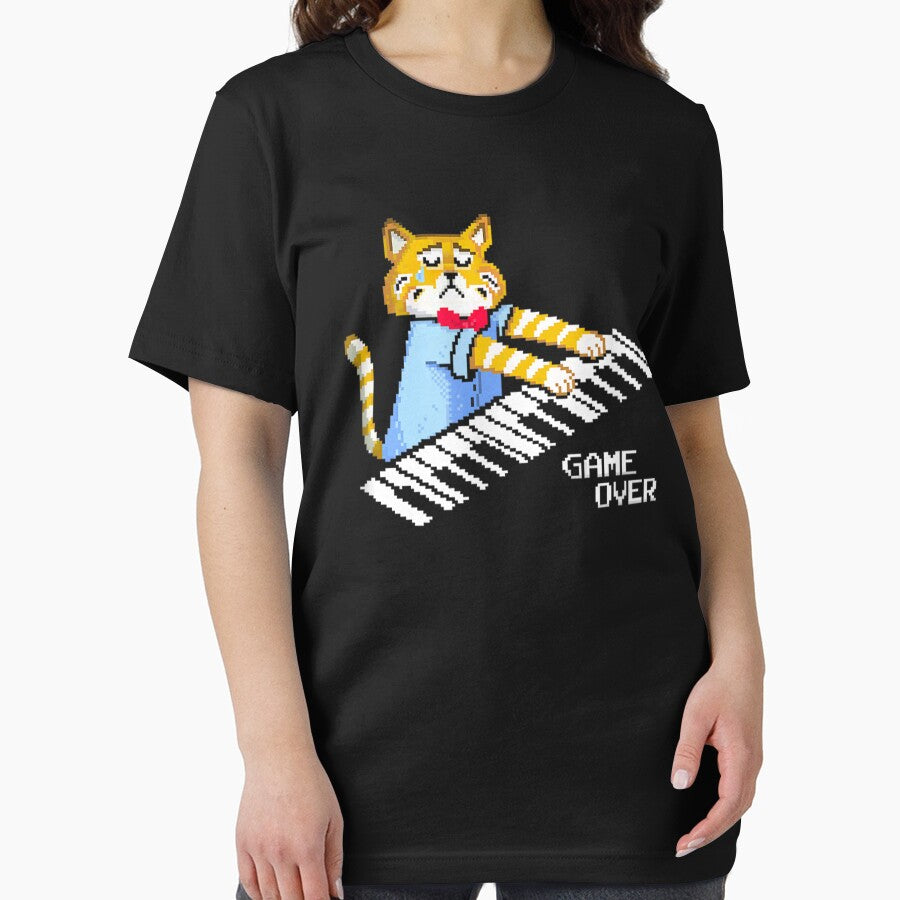Game Over Pixel Cat by sigrunsartcave
