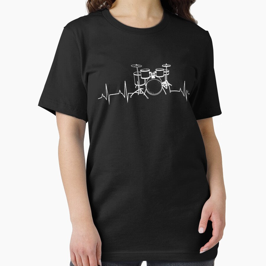 Drums Heartbeat - Funny drummer by Captain Mood