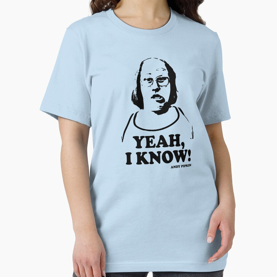 Yeah I Know Andy Pipkin Little Britain T Shirt by theshirtnerd