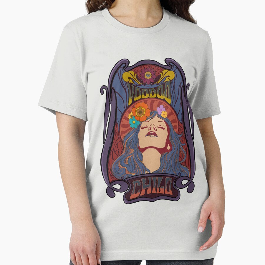 Pyschedelic vintage 60s hippie design - Voodoo child by Yoginath