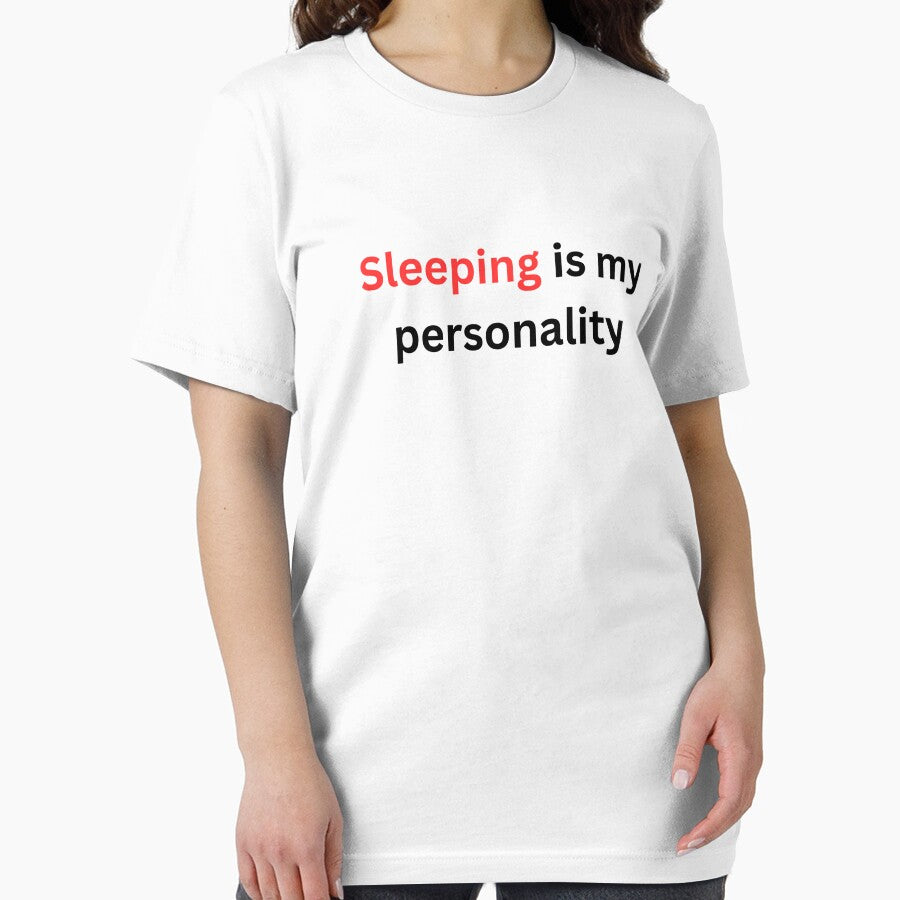 Sleeping Is My Personality – Funny Sleep Lover Quote by Tabrizchoices