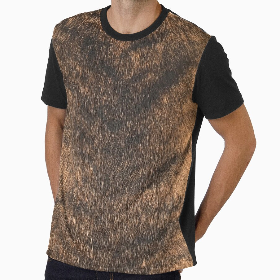 Brindle Animal Print, Brown Brindle Dog by PollysCracker
