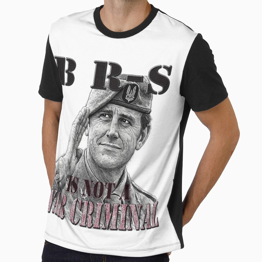 Ben Robert-Smith BRS is NOT a War Criminal by Huskyyy Designs