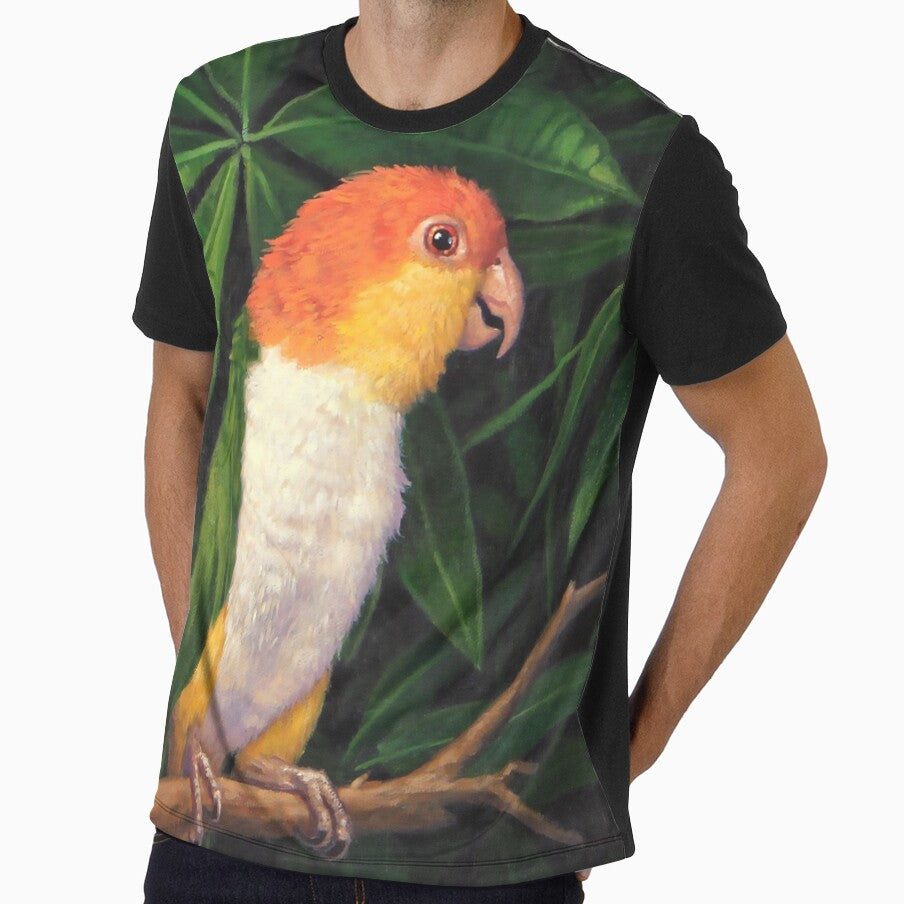 White Bellied Caique by spiderwebart