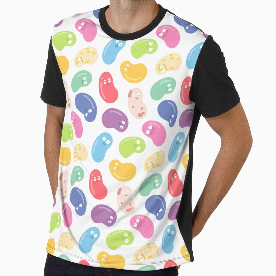 Jelly beans candy with funny faces by Ashleysnook