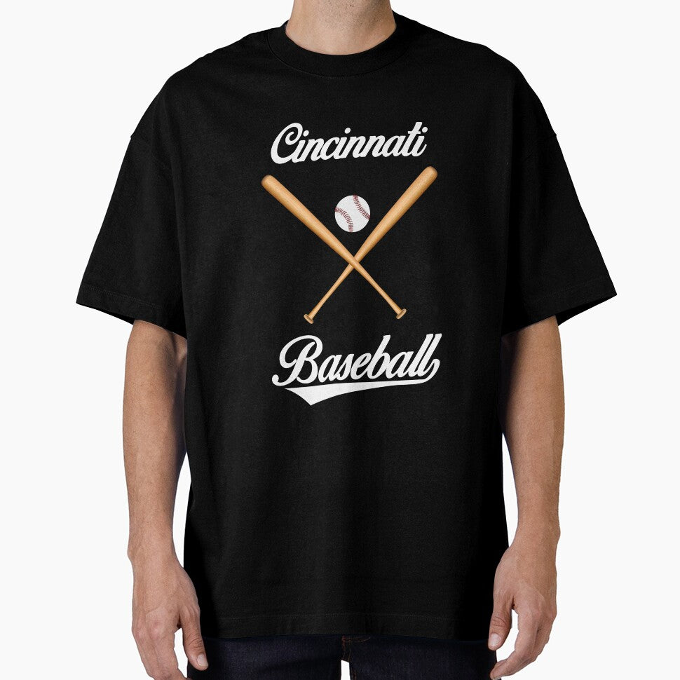 Cincinnati Baseball T-Shirt for Men and Women by AllStarMerch
