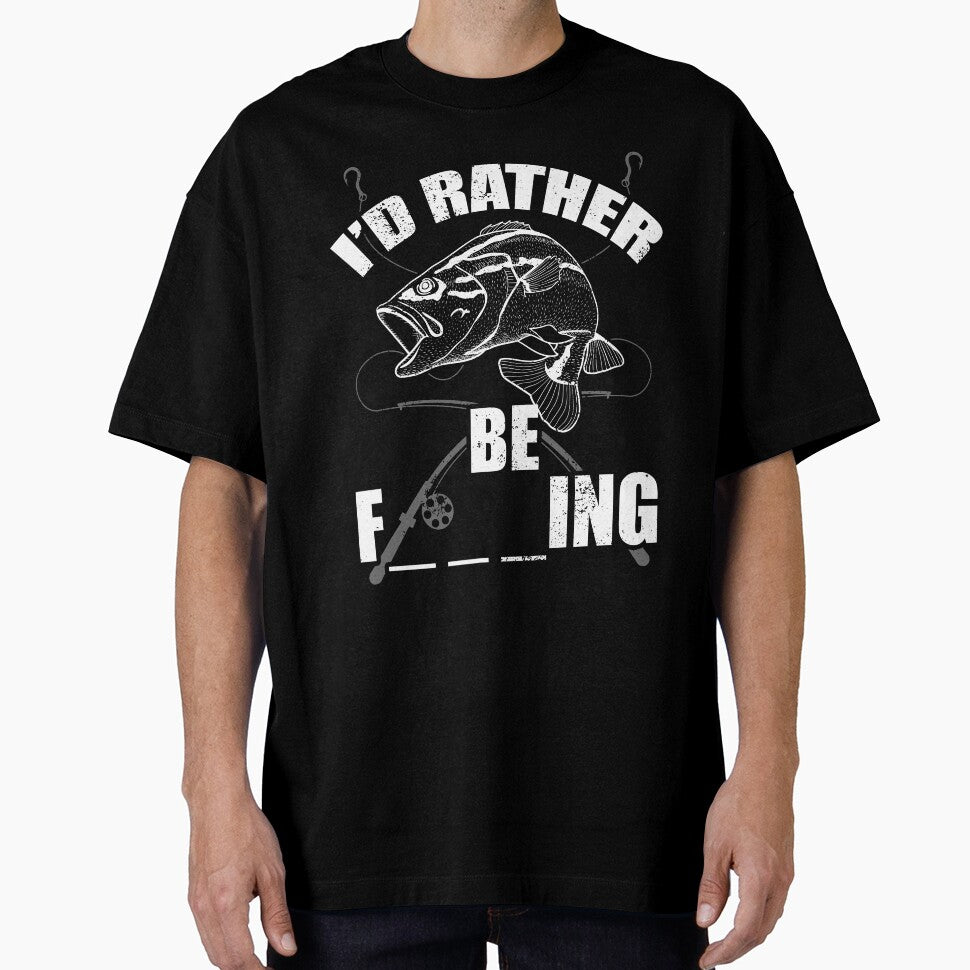 Id Rather Be Fishing T-Shirt by AllStarMerch