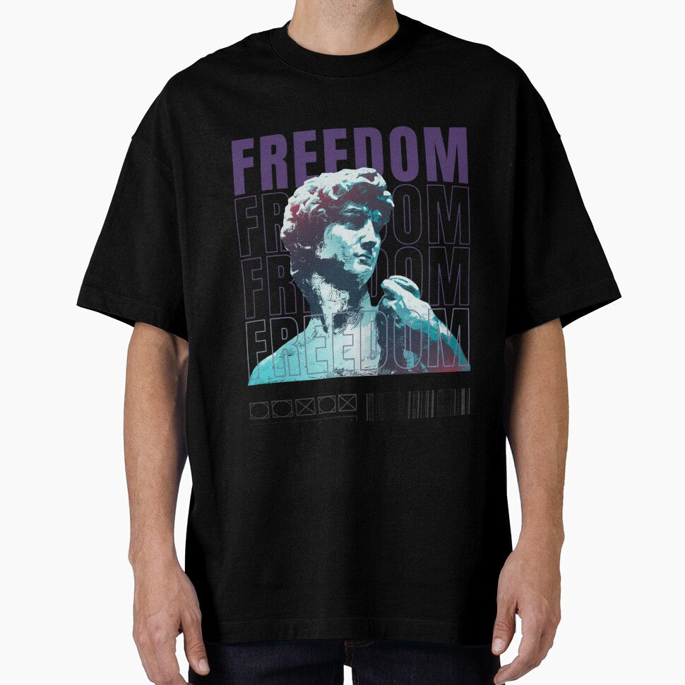 Freedom Graphic Printed T-Shirt by KARSCORP