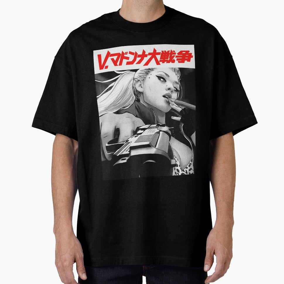 Yakuza Japanese Cyberpunk Girl Vaporwave Urban Style by OWLvision33