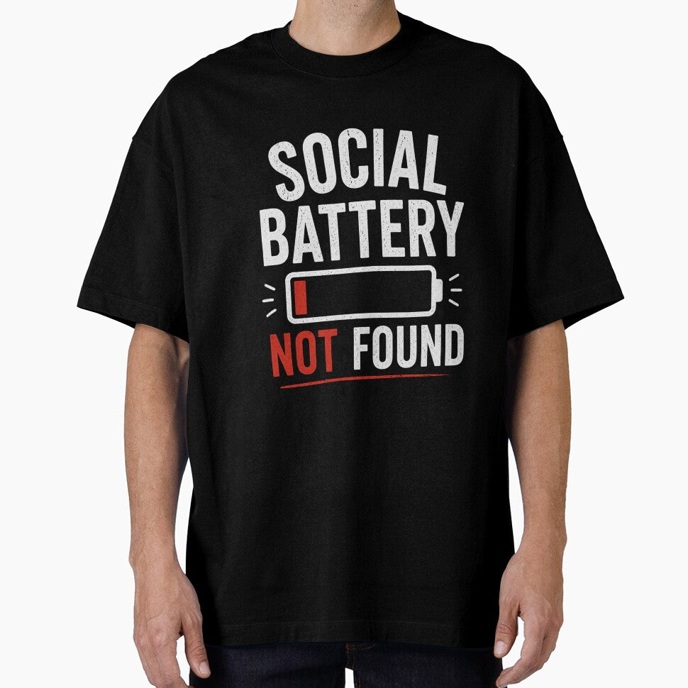 Social Battery Not Found by Unknowj