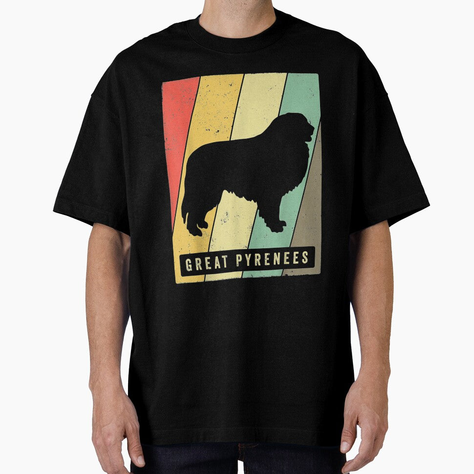 Great Pyrenees Dog Retro Vintage Gift by lolahomya
