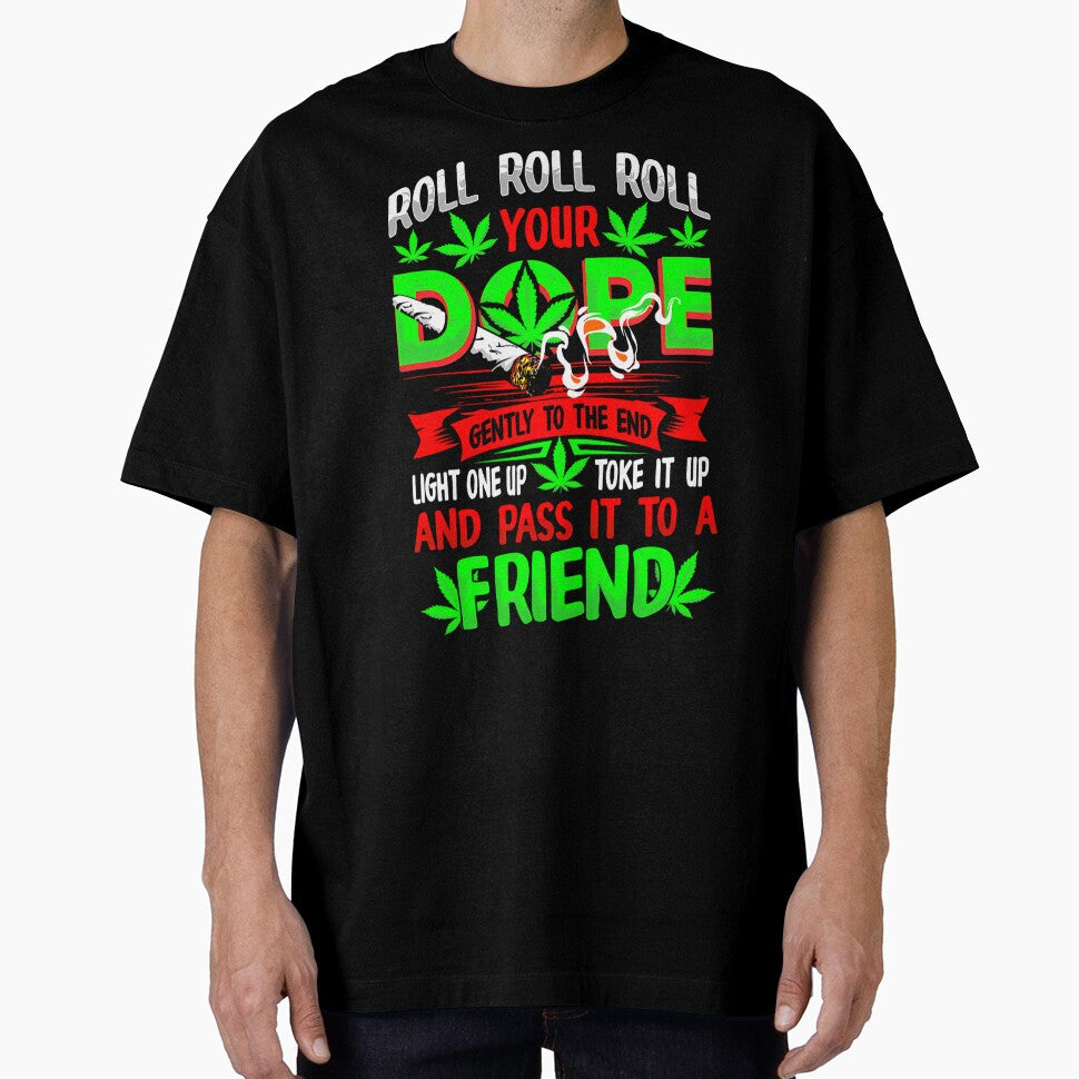 Funny Weed Pot Lover Roll Joint Friend Smoking Marijuana Short Sleeve by zmsviccukf2