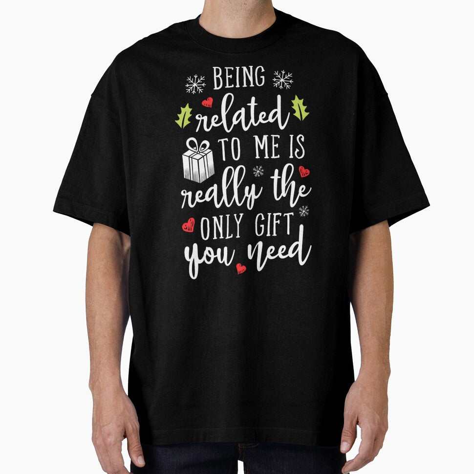 Being Related To Me Funny Christmas Family Xmas Pajamas 	 Short Sleeve by alkalfndaor