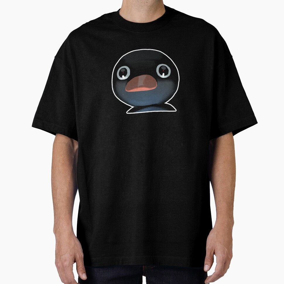 Terrified Pingu Meme (Yellow BG) by FilipeFerreira