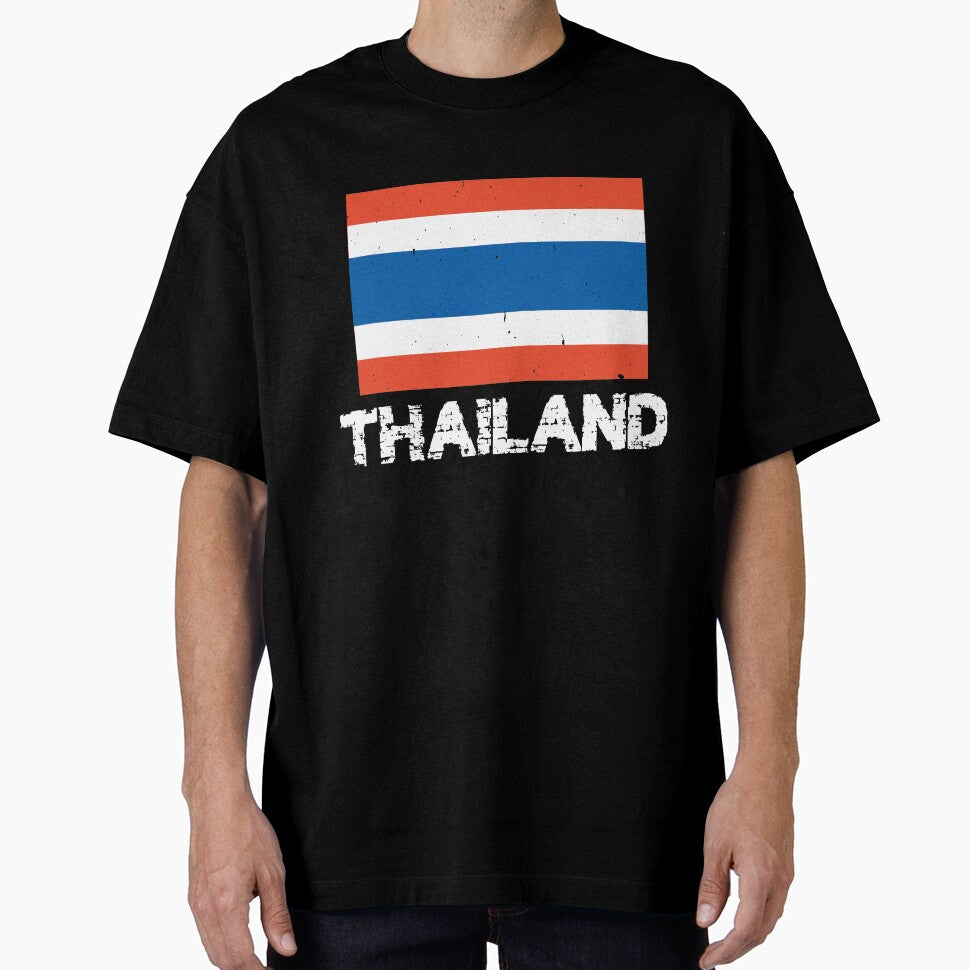 Thailand Flag T-Shirt for Men and Women by AllStarMerch