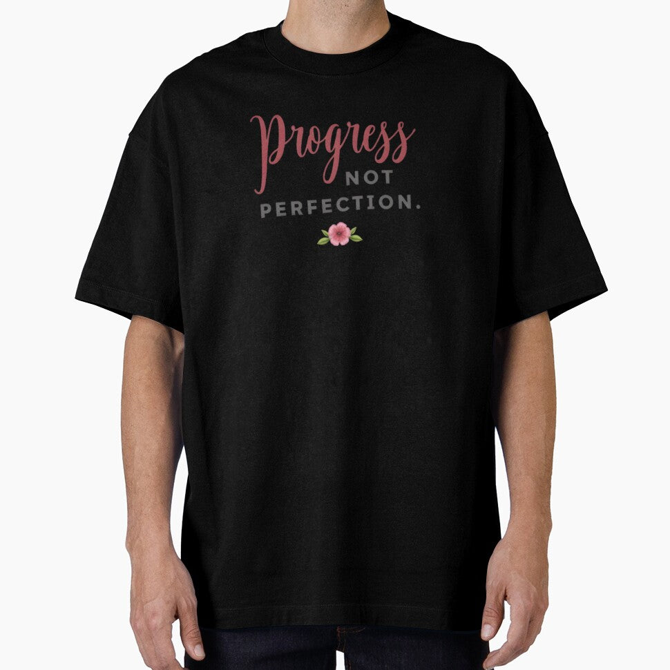 Progress Not Perfection Motivational Women's Top by printedartgoods