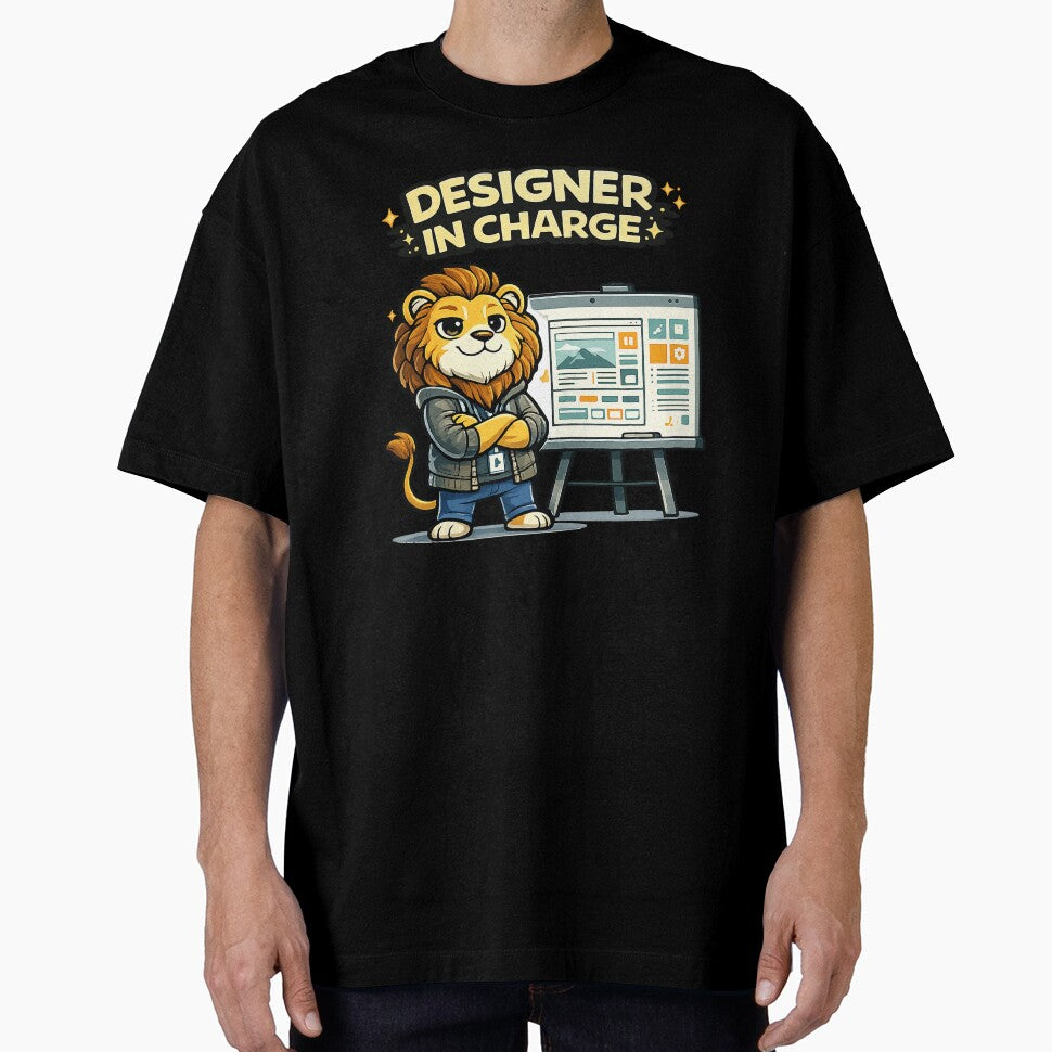 Designer In Charge Funny Graphic Designer by trendink77