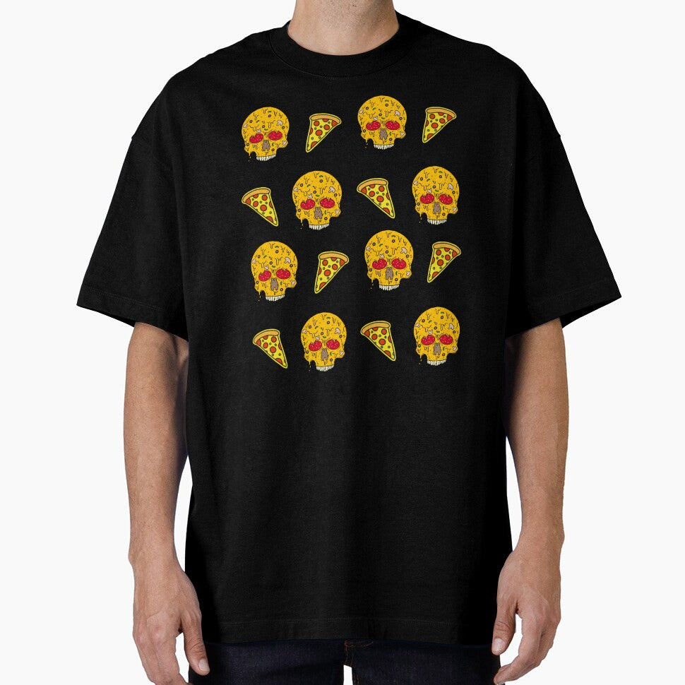 Pizza Skulls N Slices (Purple) by Milasneeze