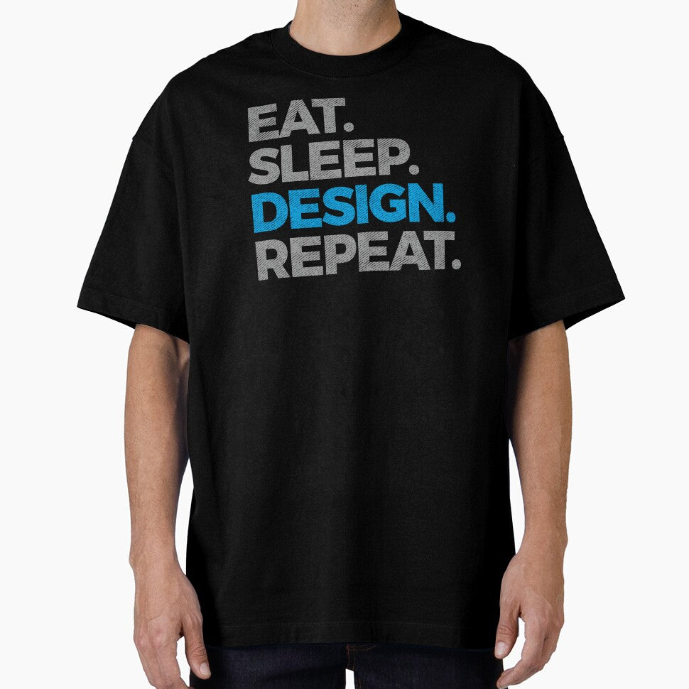 Designer Saying Eat Sleep Design Repeat Funny Designing Life by alenaz