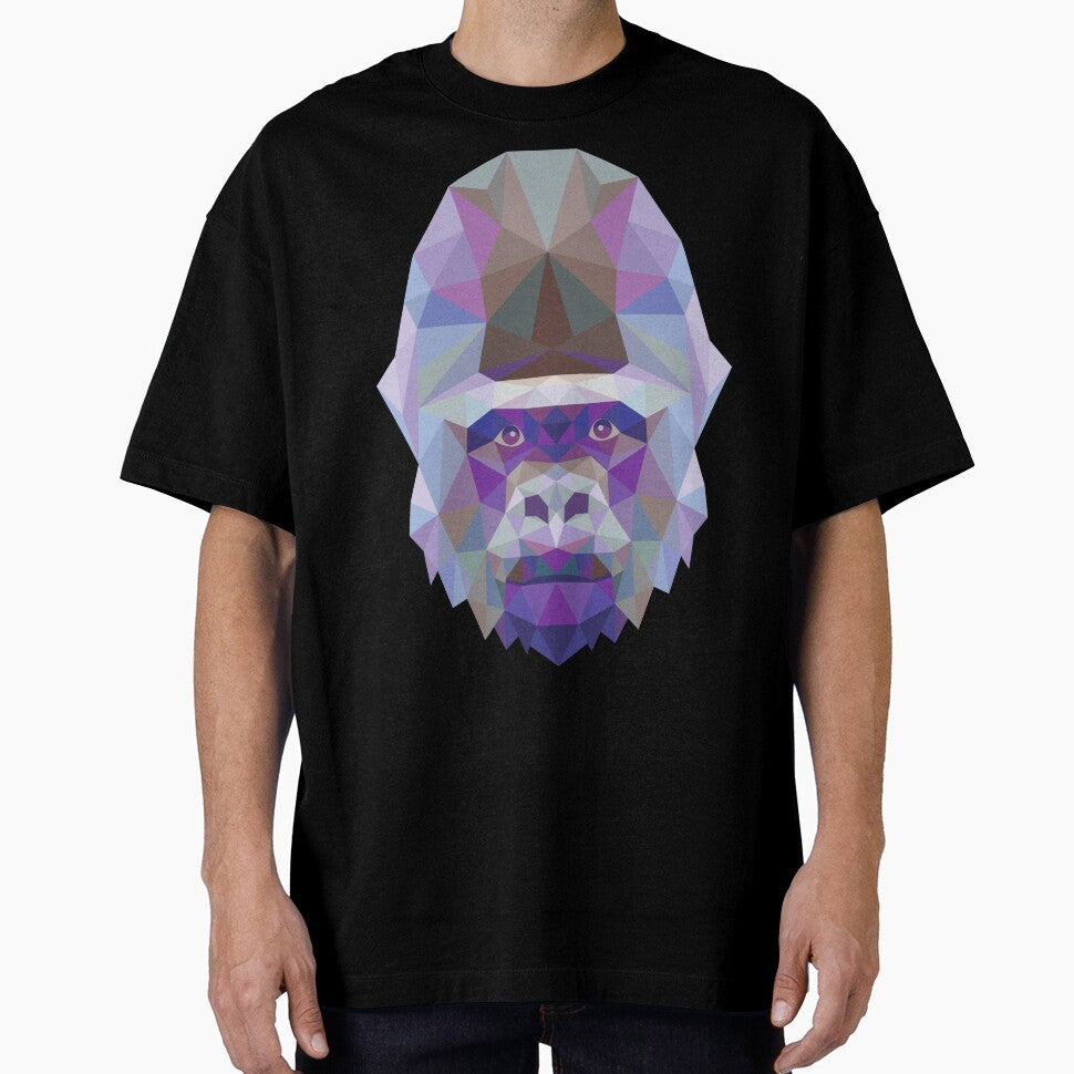 Gorilla Head Polygon by Fairyjam