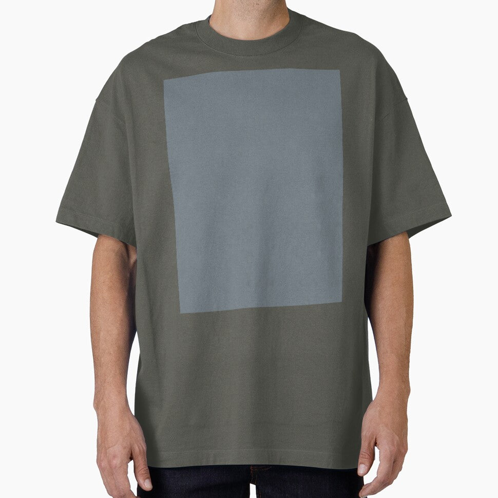 Plain Solid Color Medium Grey Chic Cool Gray Teal Gray Teal Grey by mimihuang creations