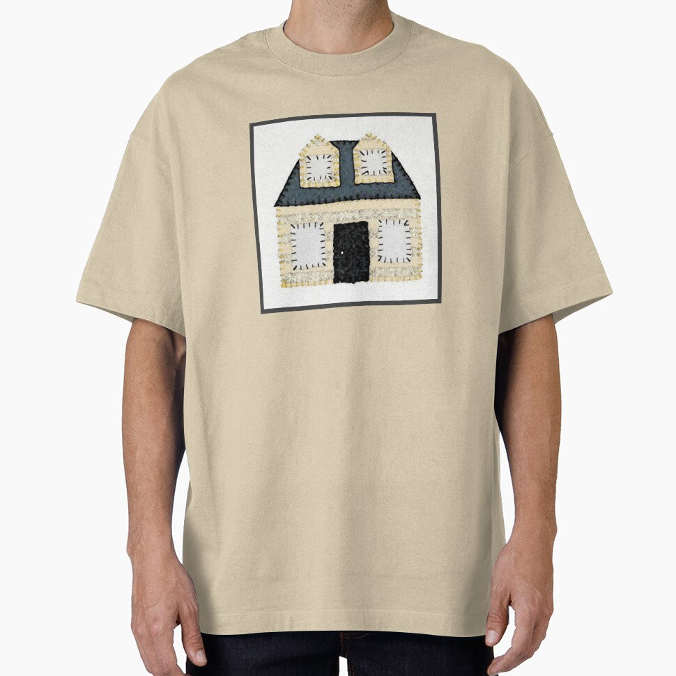 Excerpt from 3 Houses #1-Yellow House by ErinBrieArt