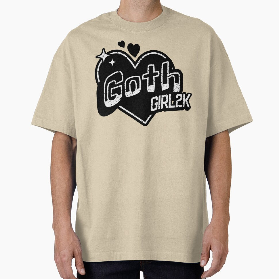 Goth Girl2K Y2K Street Art Design by candlewithhare