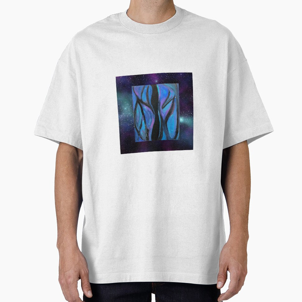 Abstract Journey through cosmic depths, blending blues by BreeTheeGoddess