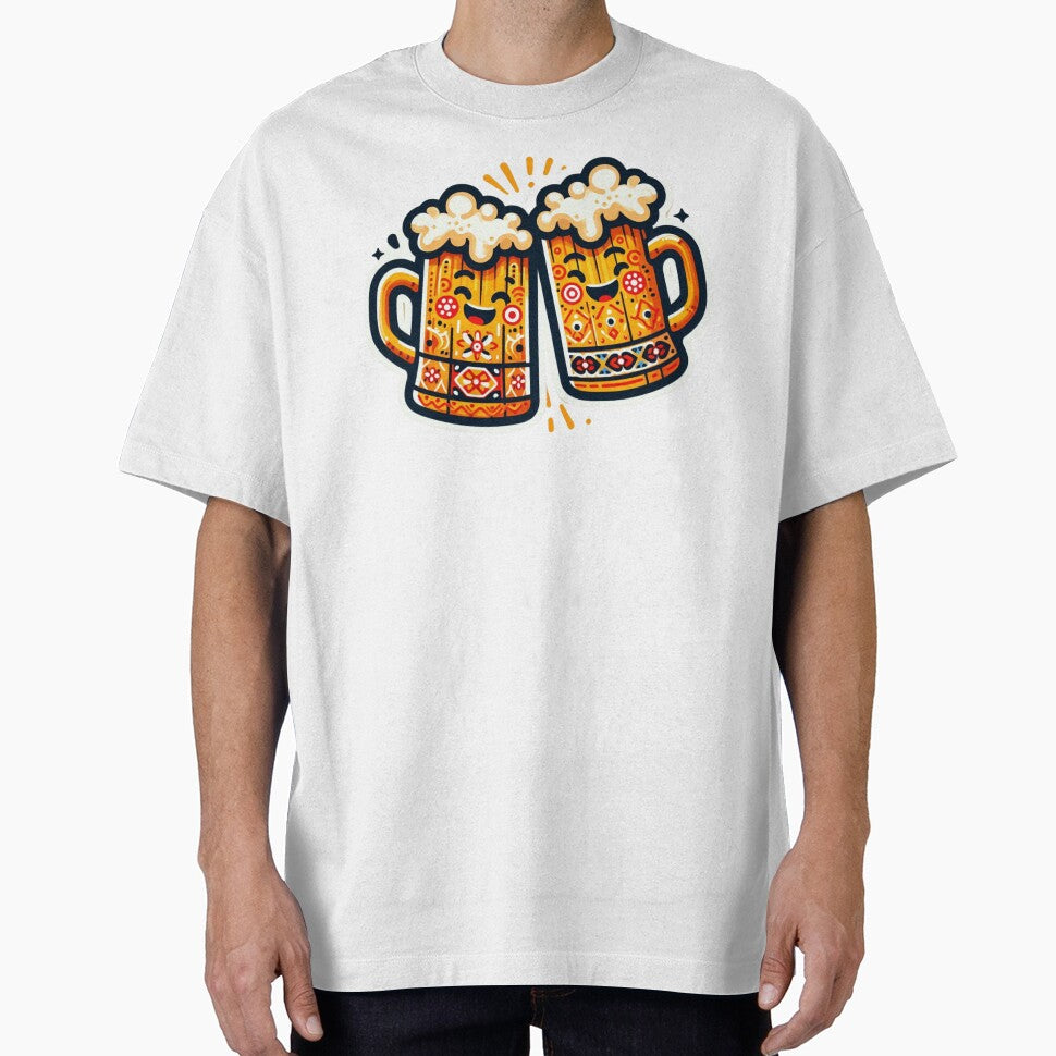 Cheerful Beer Mug by raedattia