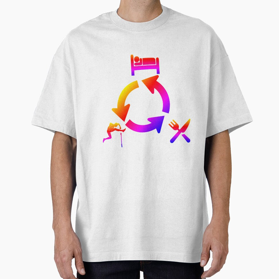 Eat Sleep Hurdles Repeat by smartness-shop