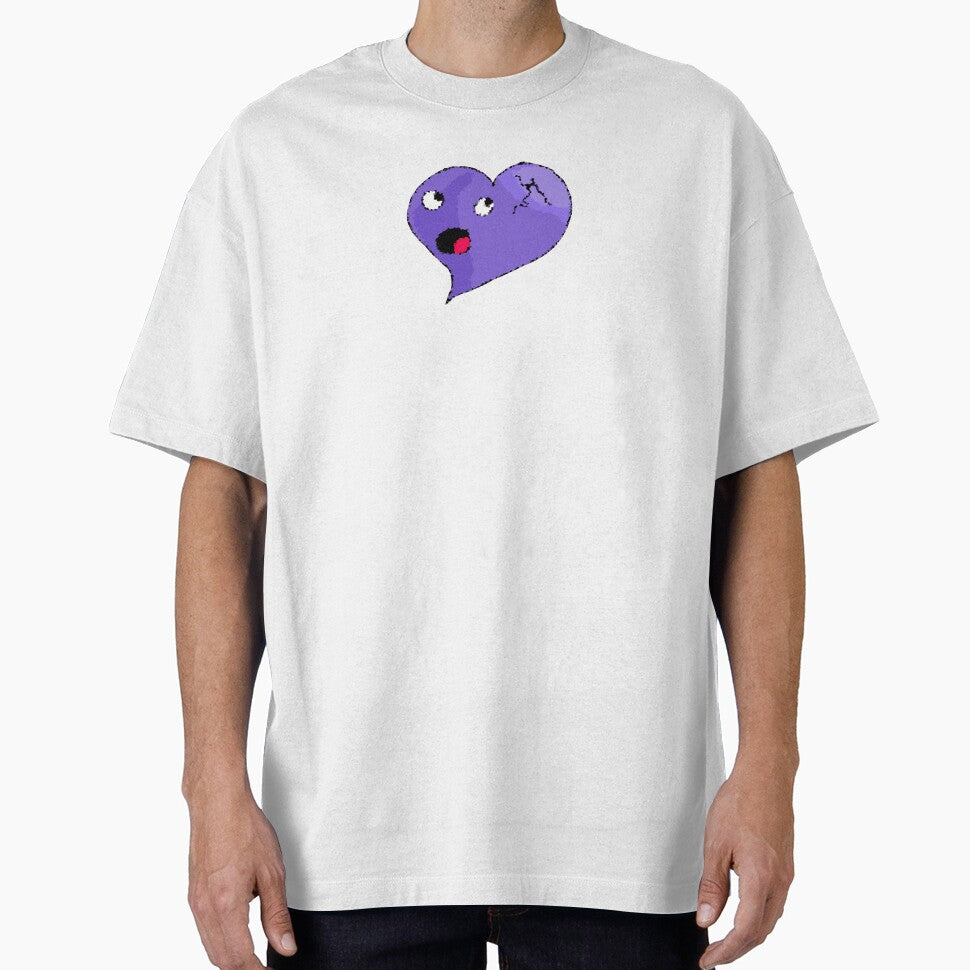 Valentine day broken heart pixelated by Coffeemerc117