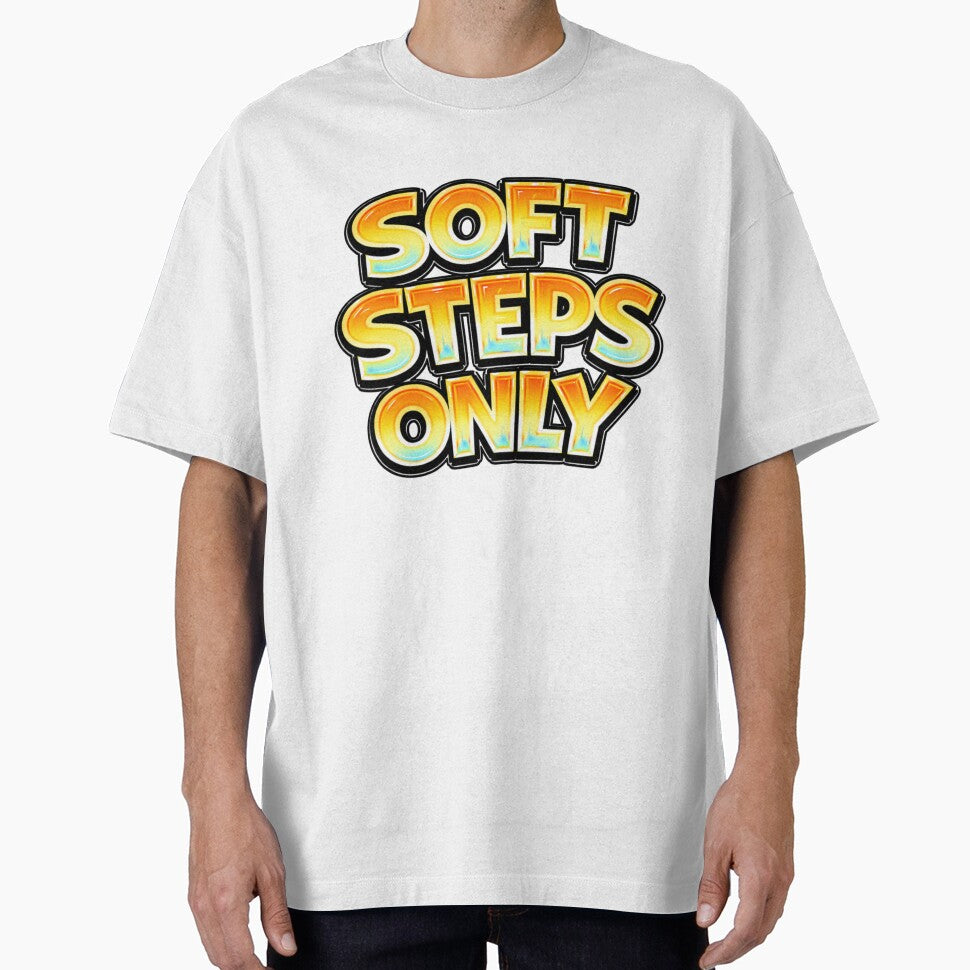 SOFT STEPS ONLY – hand drawn childlike typography by Mac Sketches