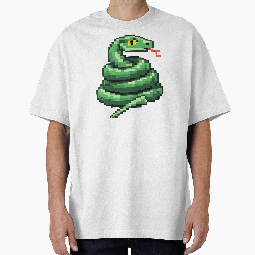 Pixel Snake – Retro 8-Bit Snake Pixel Art Gaming Design by onlin3boutiqu3