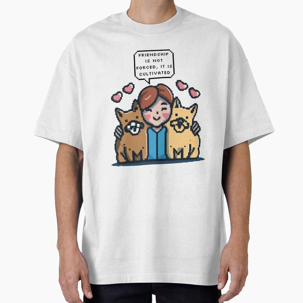 Friendship is not forced, it is cultivated | Pixel Style by CircinusStore