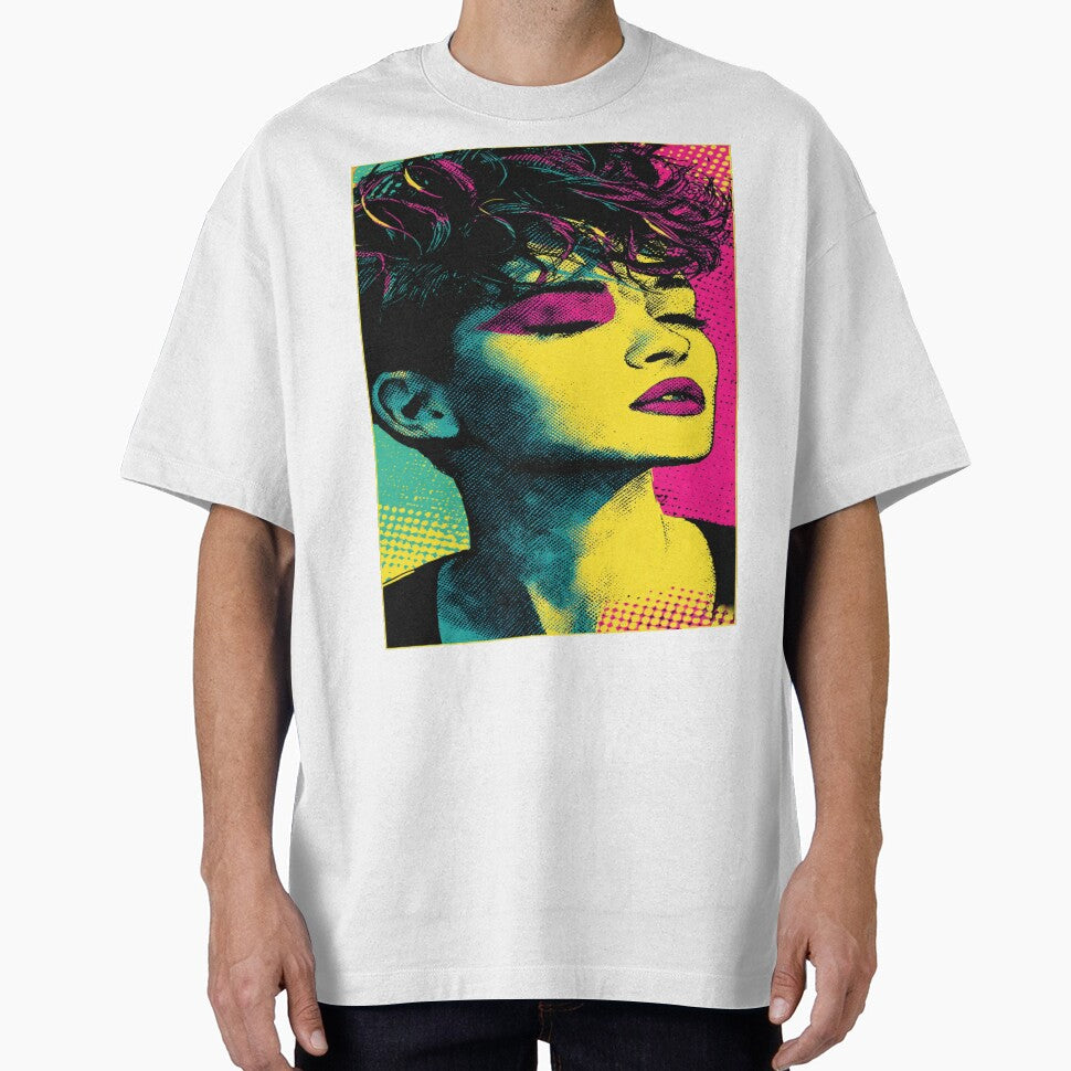 Girl Portrait Pop Art by NicolasGlowArt