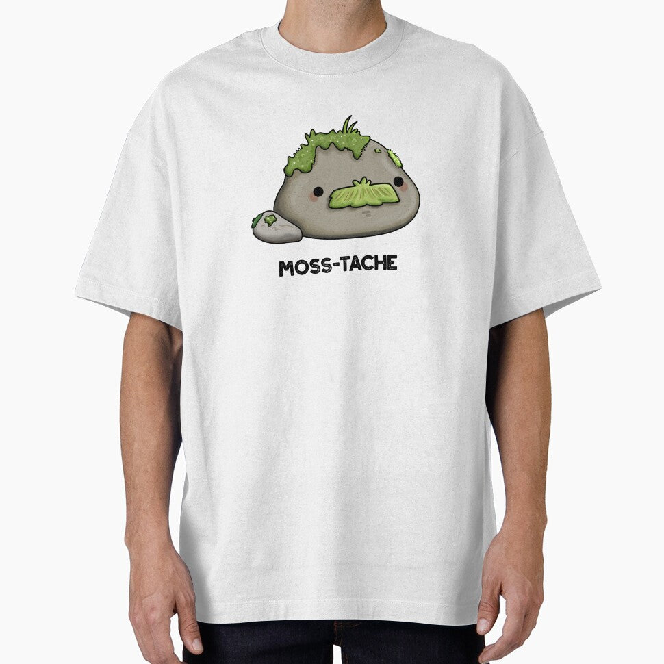 Moss-tache Funny Moustache Puns by punnybone