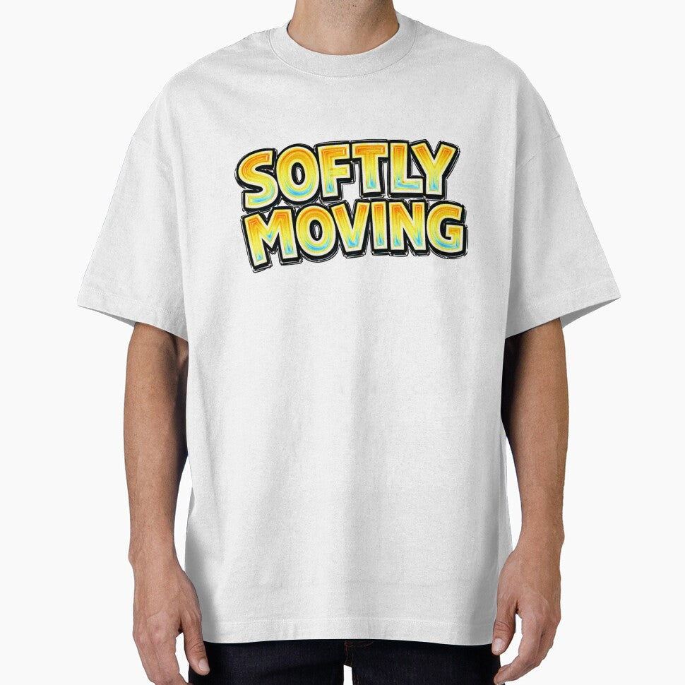 SOFTLY MOVING – hand drawn childlike typography by Mac Sketches