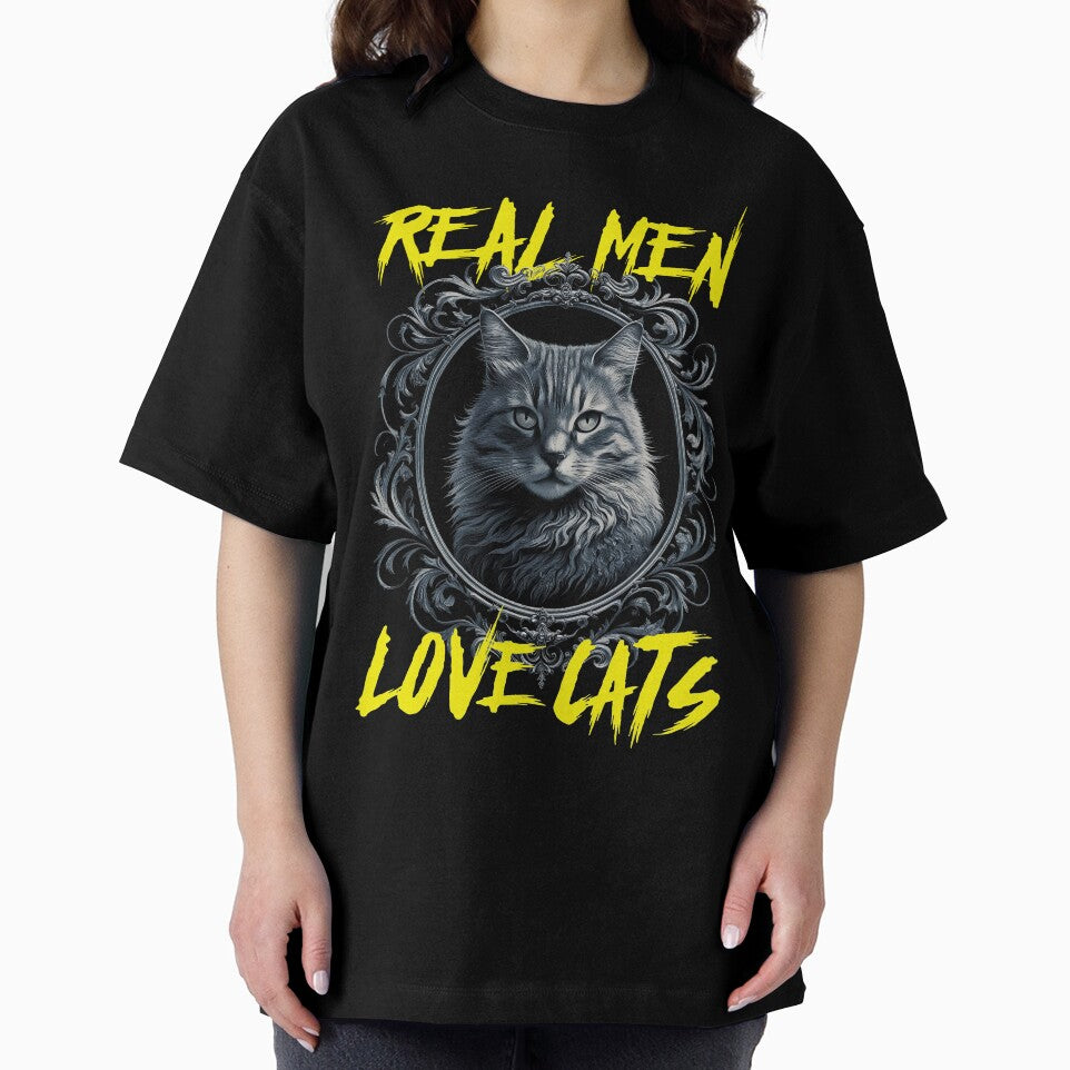 Real Men Love Cats – Cat Art by EdgeDrip